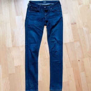 Citizens of Humanity dark blue skinny jeans